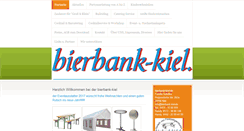 Desktop Screenshot of bierbank-kiel.de